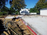 Neubau einer modernen Villa - Bauen mit Sichtbeton